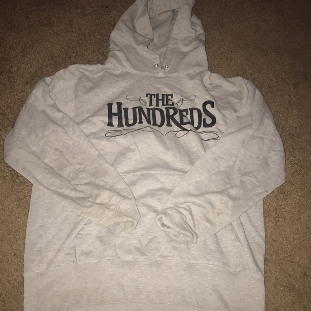 Gray hoodie